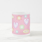 Hellrosa Formen Tasse (Mittel)