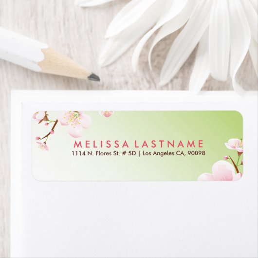 Hellrosa Frühlingsholz Blossom Hellgrüner Hintergr (Insitu)