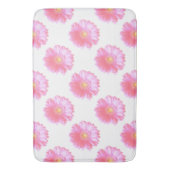 Hellrosa Gänseblümchen Badematte (Vorderseite Vertikal)