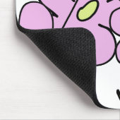 Hellrosa Garten Mousepad (Ecke)