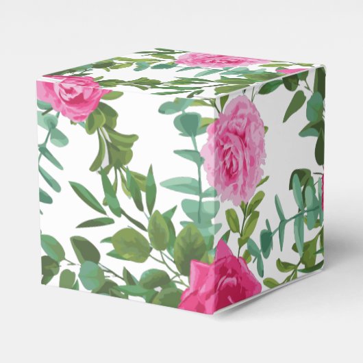 Hellrosa Gastgeschenk Hochzeit Geschenkschachtel (Vorderseite)