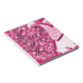 Hellrosa Glam Pad Notepad Notizblock (angewinkelt)