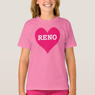 Hellrosa Herz Reno T-Shirt