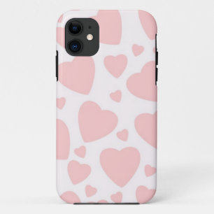 Hellrosa Herzen Case-Mate iPhone Hülle