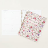 Hellrosa Hintergrund, Wiese, Blumengarten Planer (Anzeige)