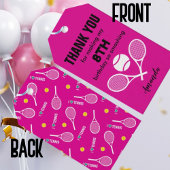 Hellrosa I Liebe Tennis Geschenkanhänger