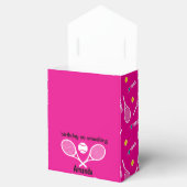 Hellrosa I Liebe Tennis Geschenkschachtel (Geöffnet)