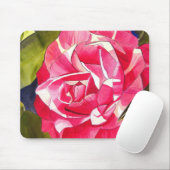 Hellrosa Kamelien-Blume Mousepad (Mit Mouse)