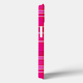 Hellrosa Kariertes Tartan Case-Mate iPhone Hülle (Rückseite / Rechts)