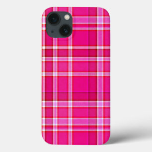 Hellrosa Kariertes Tartan Case-Mate iPhone Hülle