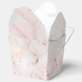 Hellrosa Körbchen Geschenkschachtel (Offen)