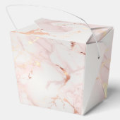 Hellrosa Körbchen Geschenkschachtel (Rückseite)