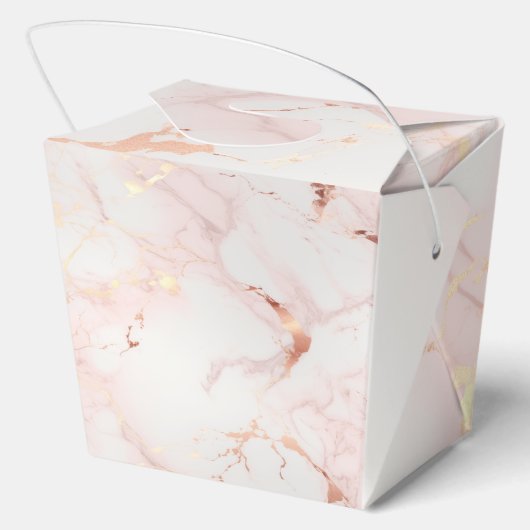 Hellrosa Körbchen Geschenkschachtel (Rückseite)