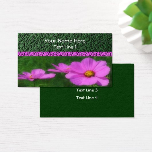 Hellrosa Kosmos-Blume (Schreibtisch)