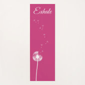 Hellrosa Kronleuchter Yoga Mat Yogamatte (Vorderseite)