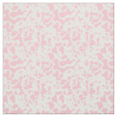 Hellrosa Kuh drucken Stoff (Muster)