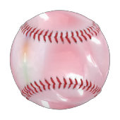 hellrosa Kunststoffuntergrund Baseball (Rückseite)