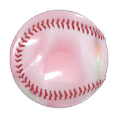 hellrosa Kunststoffuntergrund Baseball (Vorderseite Links)