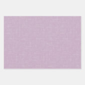 Hellrosa Leinen Geschenkpapier Set (Vorderseite 3)