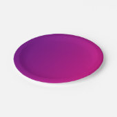 Hellrosa + Lila Farbpapier-Teller Pappteller (Schrägansicht)