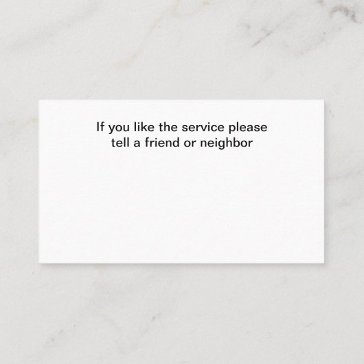 Hellrosa Lila Modernes Haus Reinigungsmädchen Visitenkarte (Rückseite)