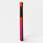 Hellrosa Lila- und Orangenmosaikmuster Case-Mate iPhone Hülle (Hinten/Links)