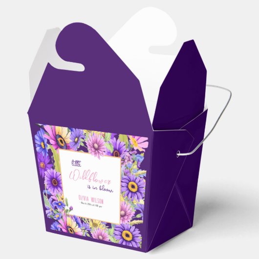 Hellrosa lila Wildblume ist in Blüte #3 Geschenkschachtel (Geöffnet)