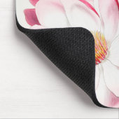 Hellrosa Magnolia Maus Pad Mousepad (Ecke)