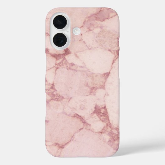 Hellrosa Marmor Case-Mate iPhone Hülle (Rückseite)