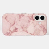Hellrosa Marmor Case-Mate iPhone Hülle (Rückseite (Horizontal))