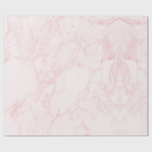 Hellrosa Marmorgeschenk-Packpapier Geschenkpapier (Flach)