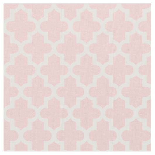 Hellrosa marokkanische Printwerbung Stoff (Nahaufnahme)