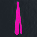 Hellrosa Modern Krawatte<br><div class="desc">Immer trendy heiß rosa Vollfarbe.</div>
