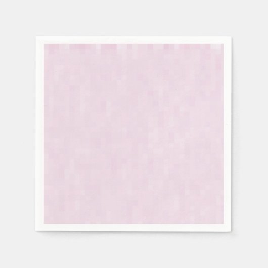 hellrosa Muster mit einer Papierserviette (Vorderseite)