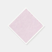 hellrosa Muster mit einer Papierserviette (Ecke)