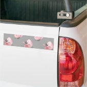 Hellrosa Ostereier Delikate Frühling Blätter Autoaufkleber (Auf Lkw)
