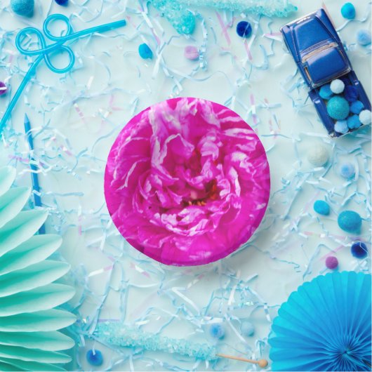 Hellrosa Peony Bowl, 7" Papierschale Pappteller (Party)