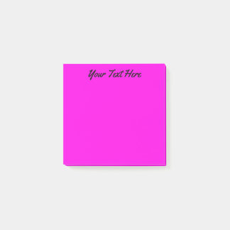 Hellrosa Post-it Klebezettel