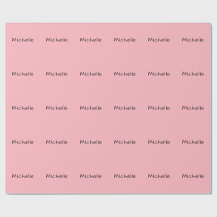 Hellrosa professionelles einzigartiges lässiges Ha Geschenkpapier