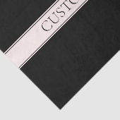 Hellrosa Rosa Streifen und eleganter bearbeitbarer Seidenpapier (Ausschnitt)