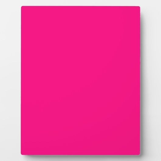 Hellrosa Rose hex code FF007F Fotoplatte (Vorderseite)