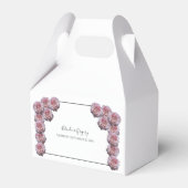 Hellrosa Rose Hochzeit Geschenkschachtel (Vorderseite)