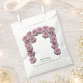 Hellrosa Rose Hochzeit Geschenktütchen (Ausgeschnitten)