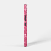 Hellrosa Rose Imitate Glitzern Glitzer Samsung Galaxy Hülle (Rechte Seite)