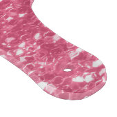 Hellrosa Rose Imitate Glitzern Glitzer Schneidebrett (Ecke)