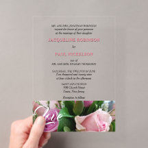Hellrosa Rose Liebe Braut und Groom klar