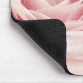 Hellrosa Rosen-Blume - Rosen-Blumen mit Blumen Mousepad (Ecke)