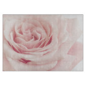 Hellrosa Rosen-Blume - Rosen-Blumen mit Blumen Schneidebrett (Vorderseite)