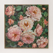Hellrosa Rosen Puzzle (Horizontal)