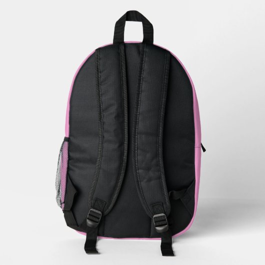 Hellrosa Rucksack  (Rückseite)